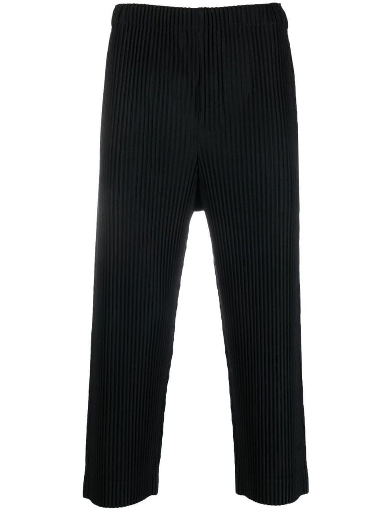 Black Mc August Straight-leg Trousers
