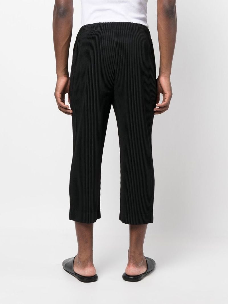 Black Mc August Straight-leg Trousers