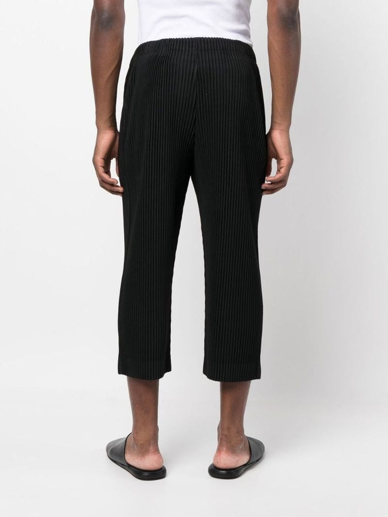 Black Mc August Straight-leg Trousers