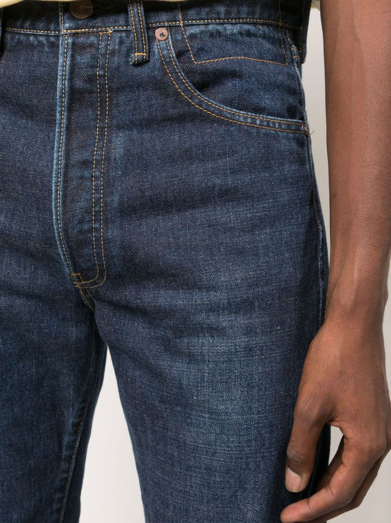 Blue Social Sculpture 01 Damaged Jeans