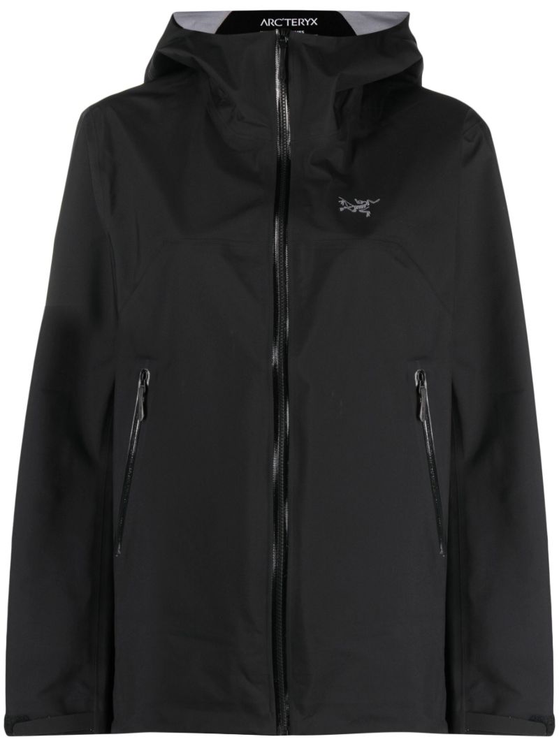 Black Waterproof Gore-texÃ_x0082_Â® Performance Hoodie