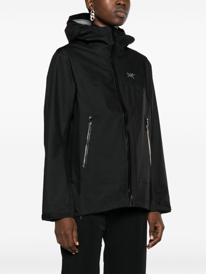 Black Waterproof Gore-texÃ_x0082_Â® Performance Hoodie