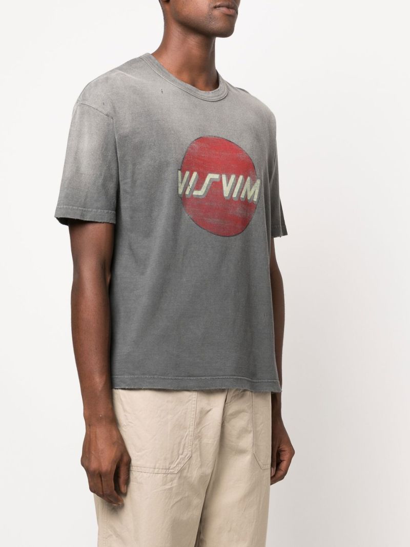 Grey Jumbo Crash Logo T-shirt