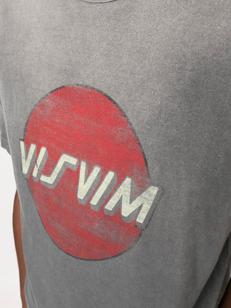 Grey Jumbo Crash Logo T-shirt