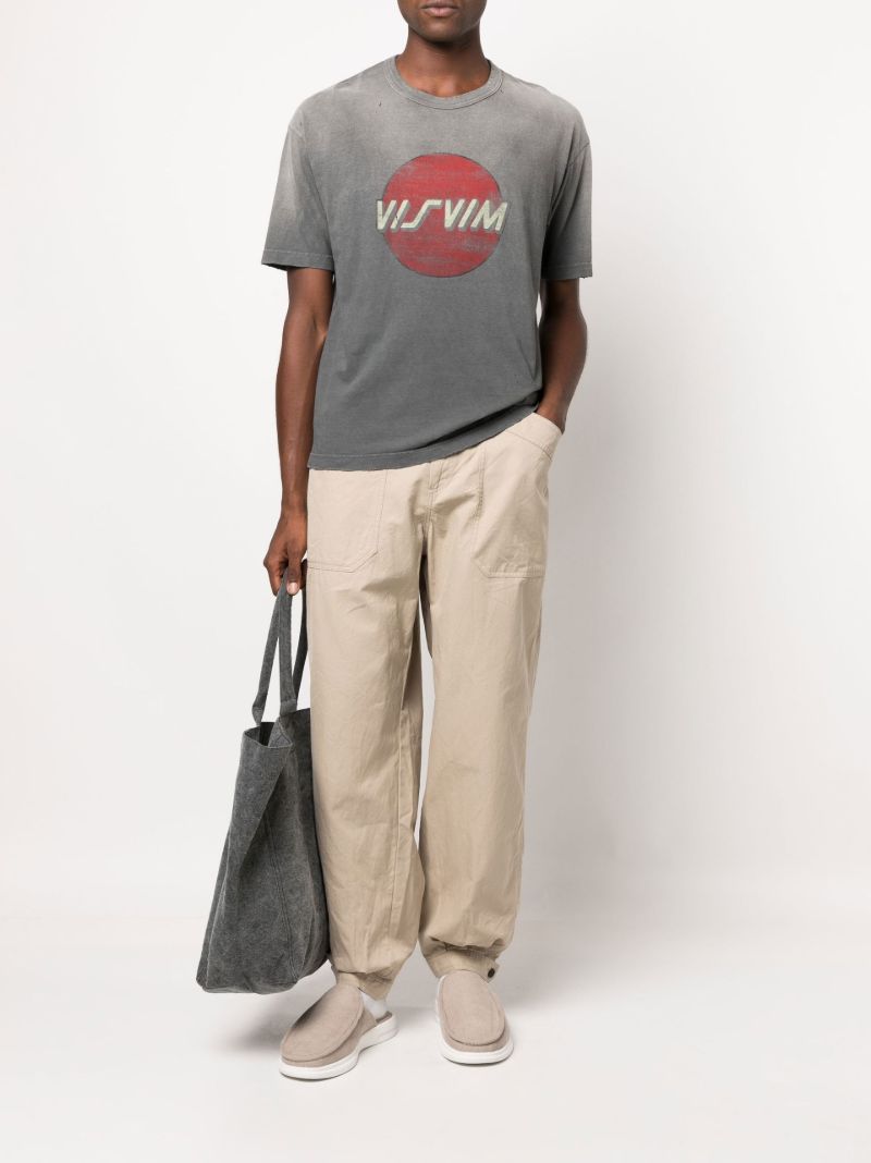 Grey Jumbo Crash Logo T-shirt