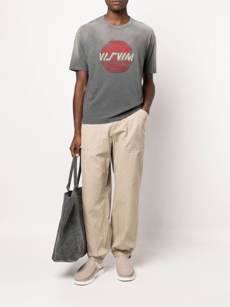 Grey Jumbo Crash Logo T-shirt