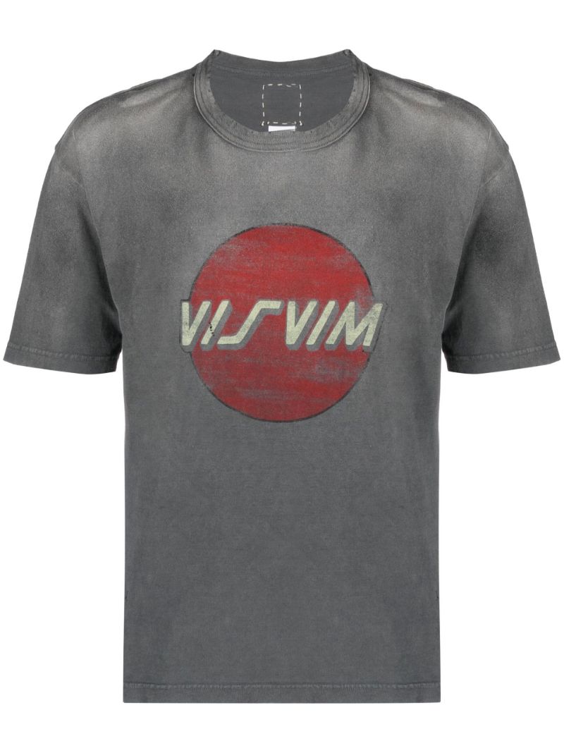 Grey Jumbo Crash Logo T-shirt
