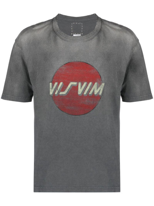 Grey Jumbo Crash Logo T-shirt