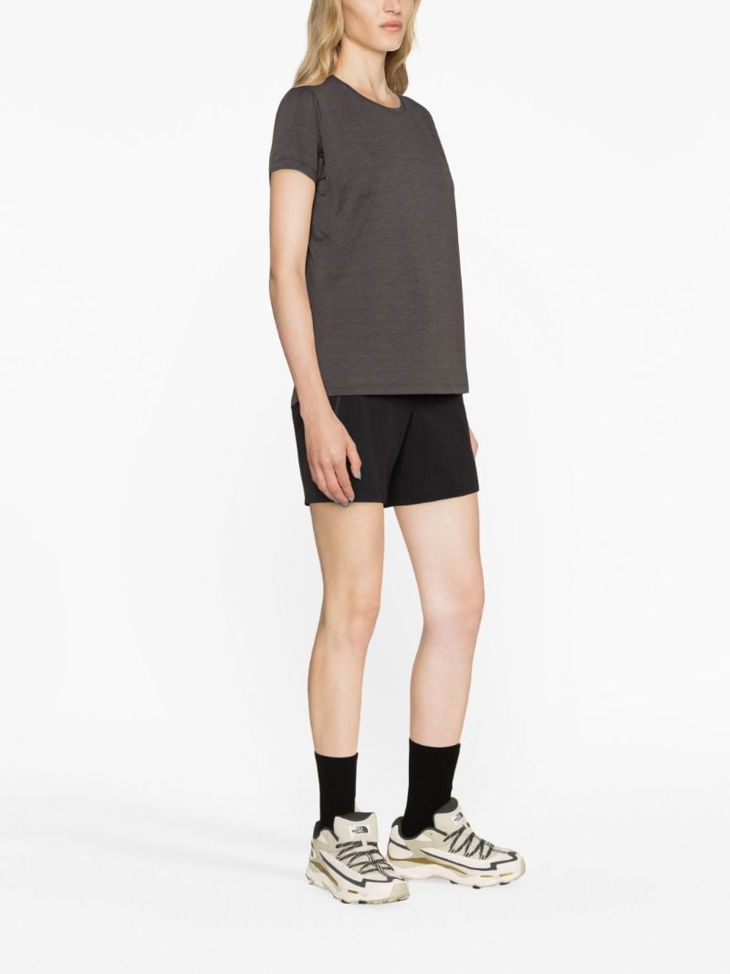 Grey Short Sleeve Performance Top
