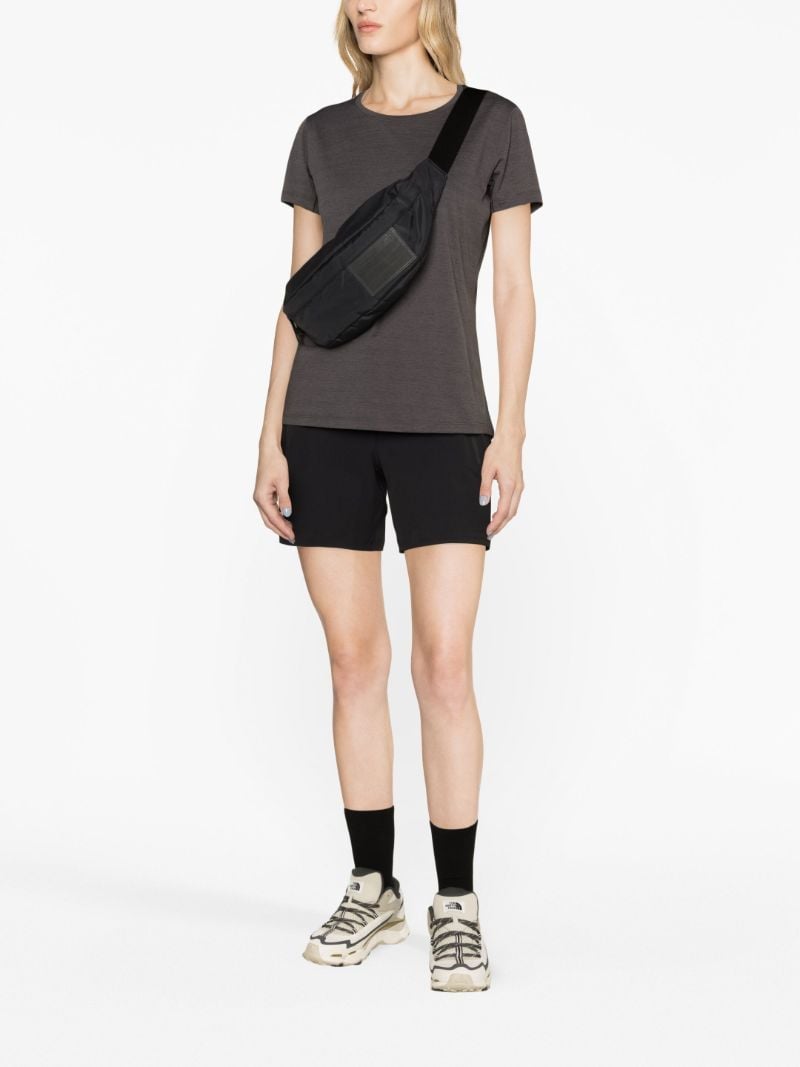 Grey Short Sleeve Performance Top