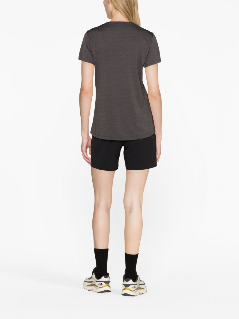 Grey Short Sleeve Performance Top