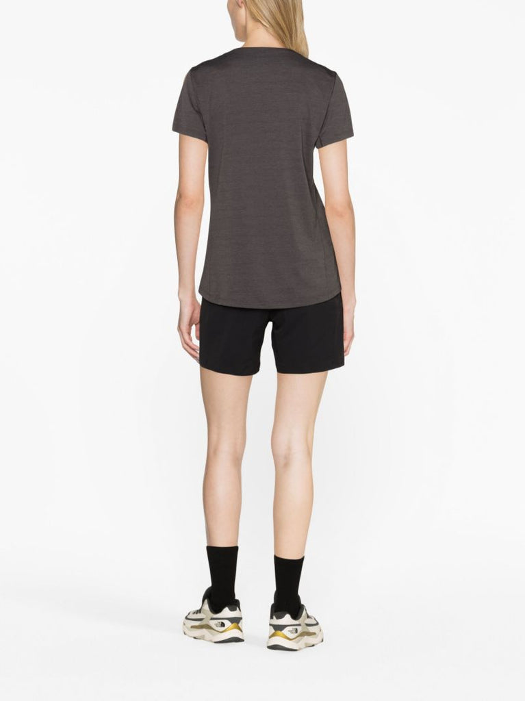 Grey Short Sleeve Performance Top
