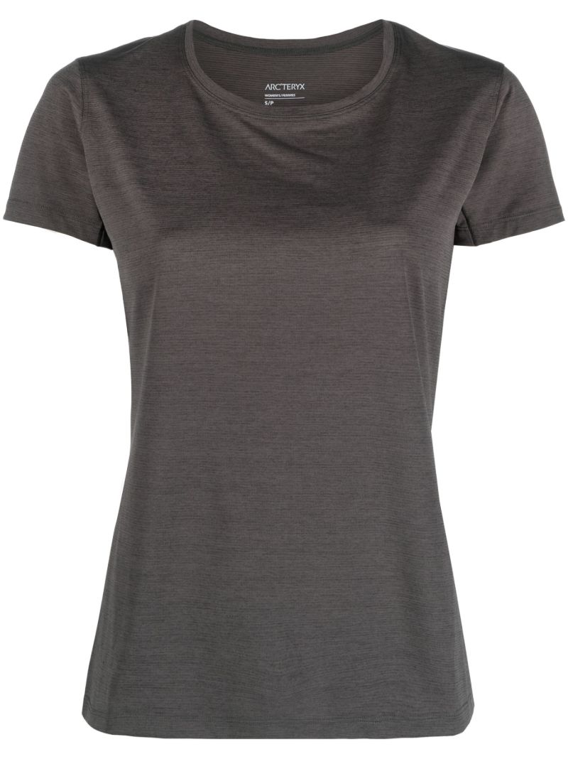 Grey Short Sleeve Performance Top