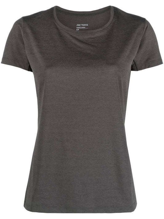Grey Short Sleeve Performance Top