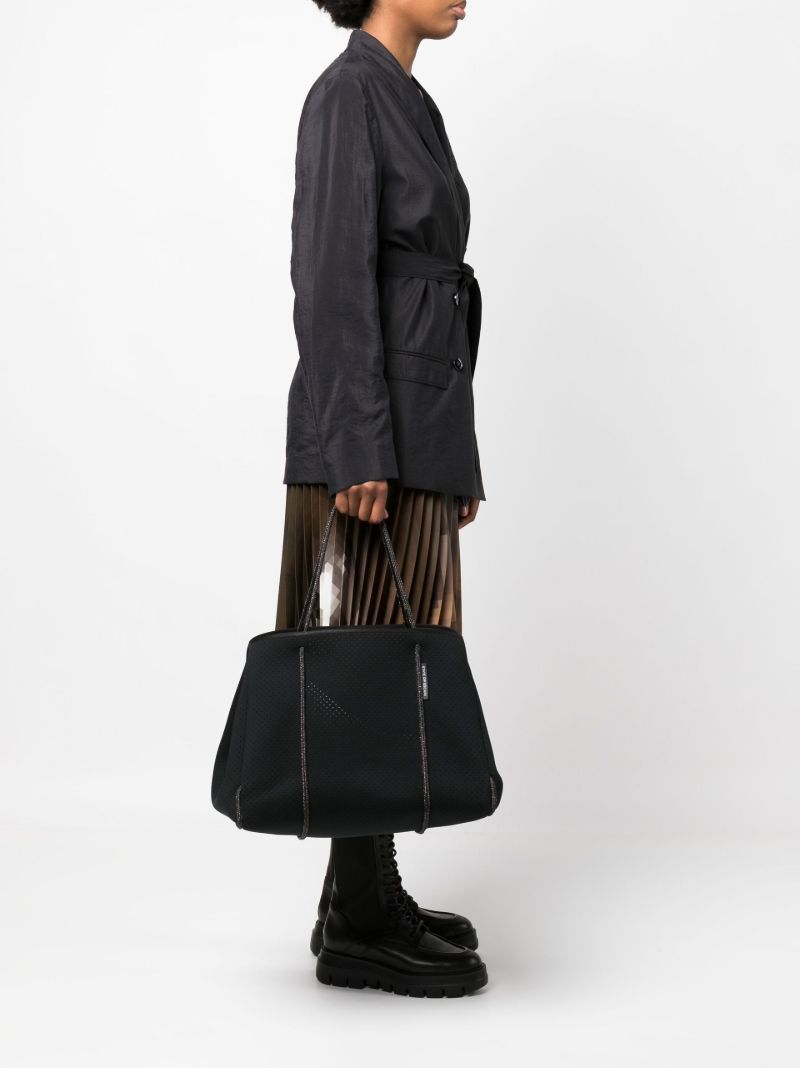 Black Escape Neoprene Tote Bag