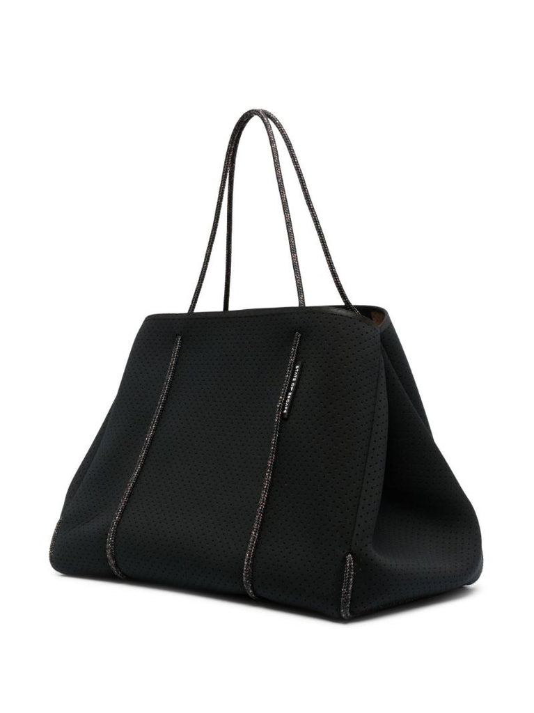 Black Escape Neoprene Tote Bag