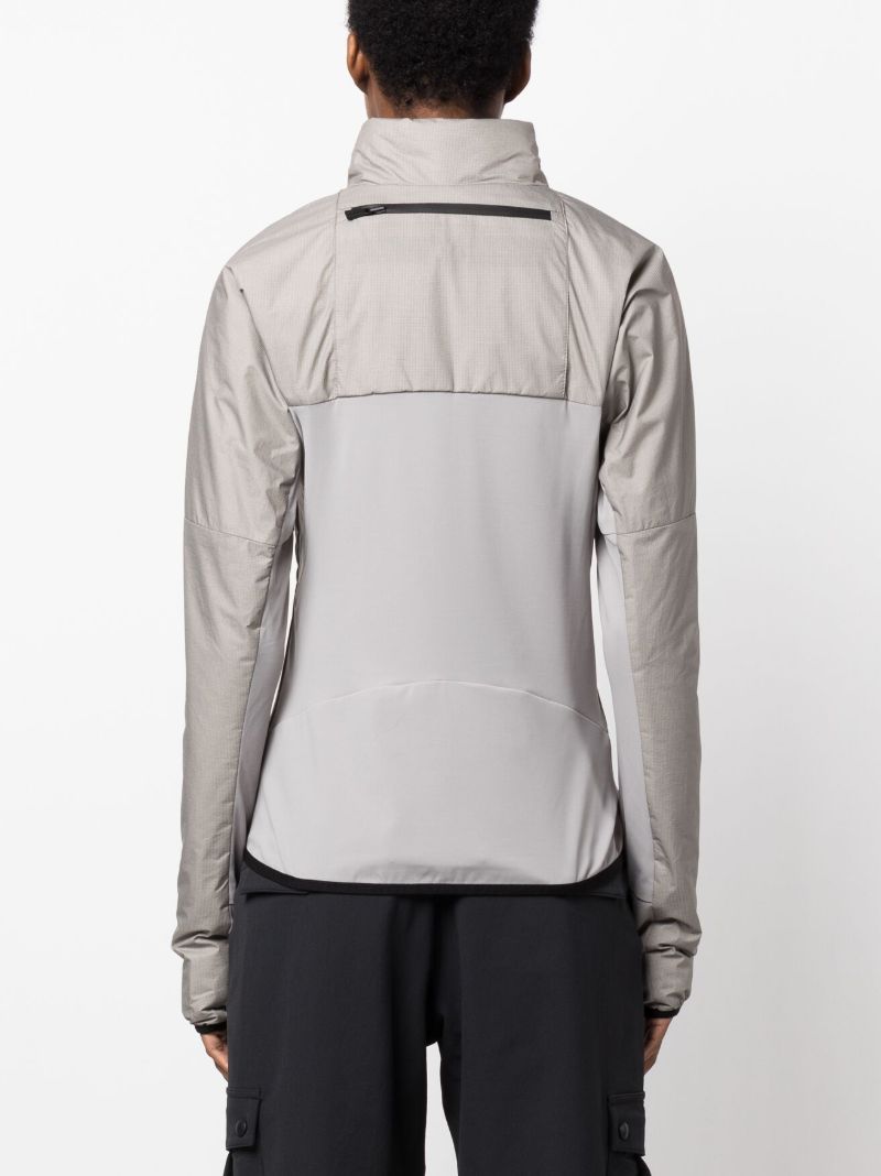 Grey Technical Zip-up Jacket
