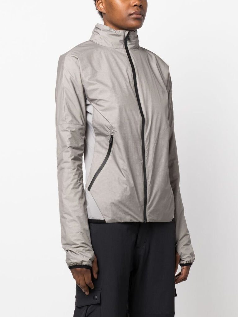 Grey Technical Zip-up Jacket