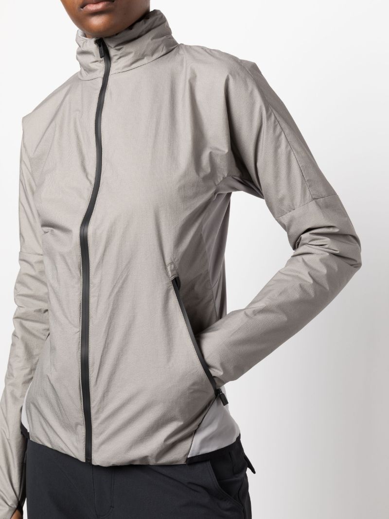 Grey Technical Zip-up Jacket