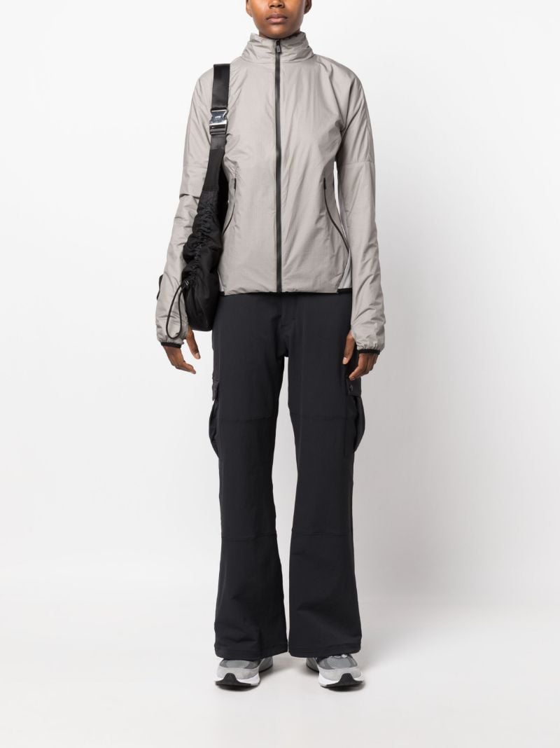 Grey Technical Zip-up Jacket