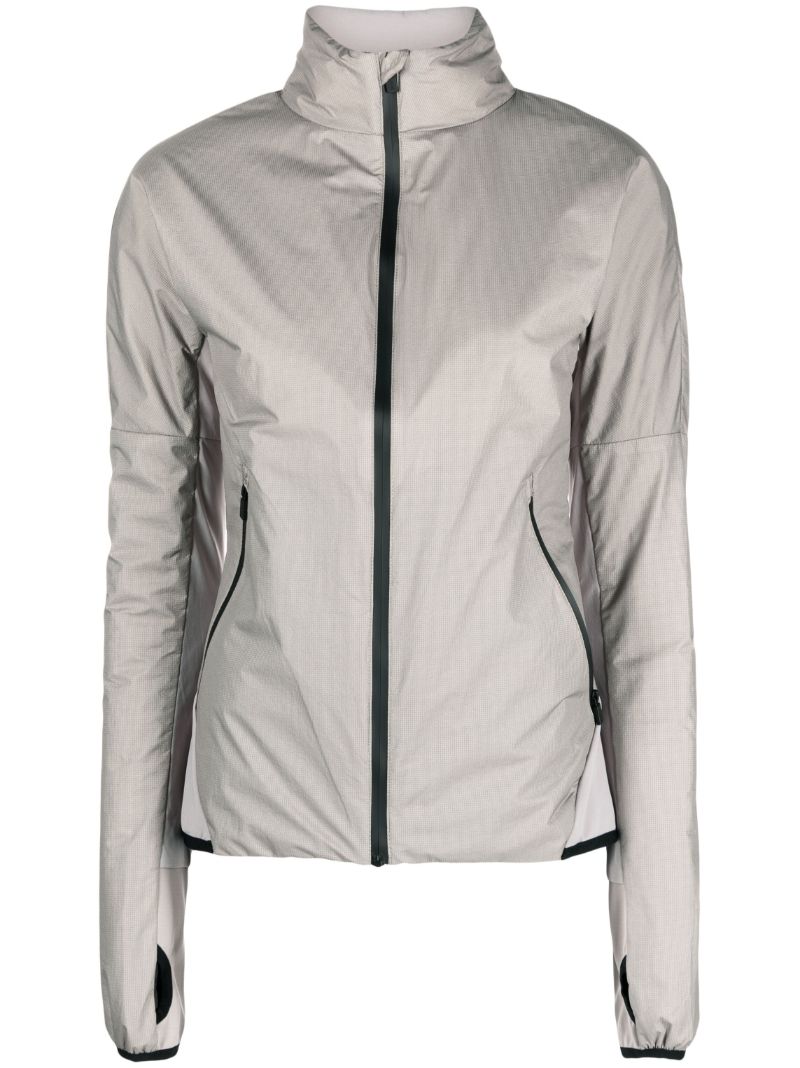 Grey Technical Zip-up Jacket