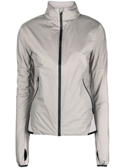 Grey Technical Zip-up Jacket