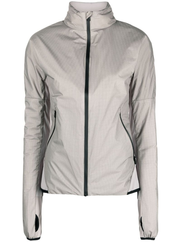 Grey Technical Zip-up Jacket