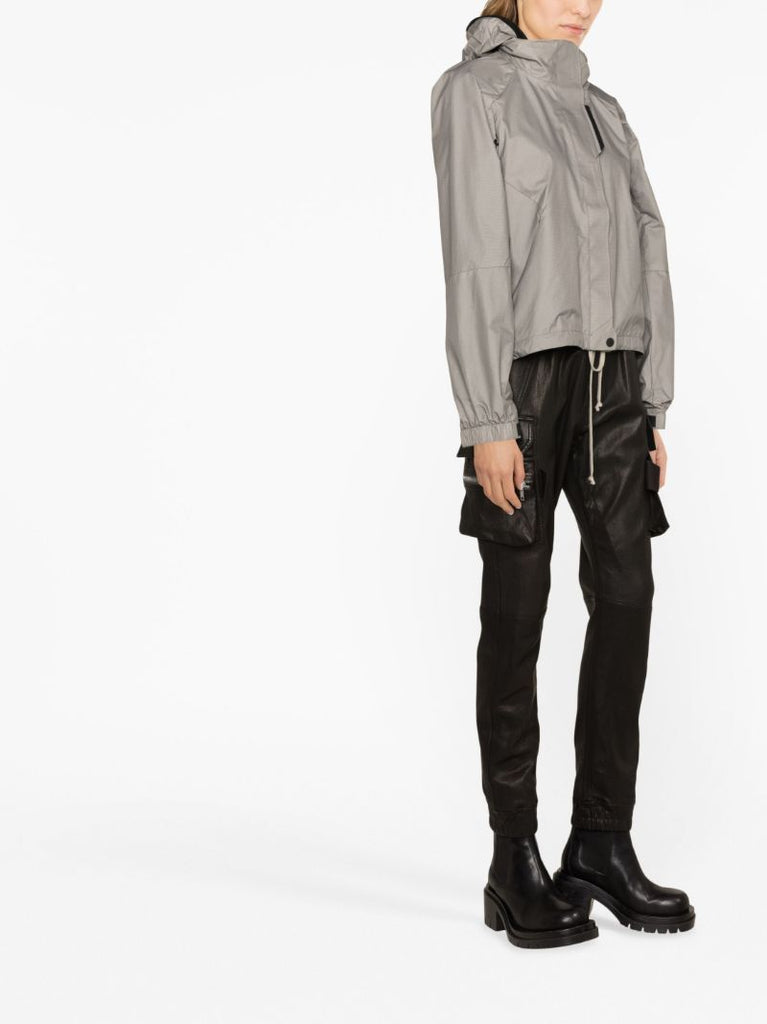 Grey High-neck Lightweight Jacket