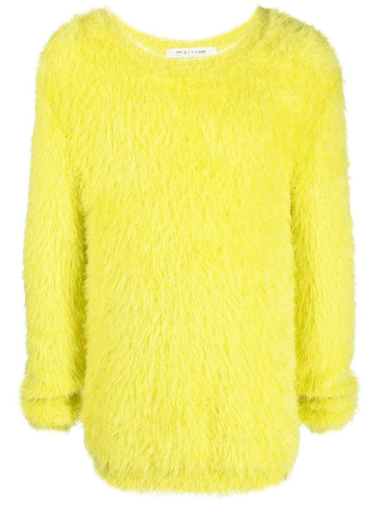 Yellow Textured Sweater