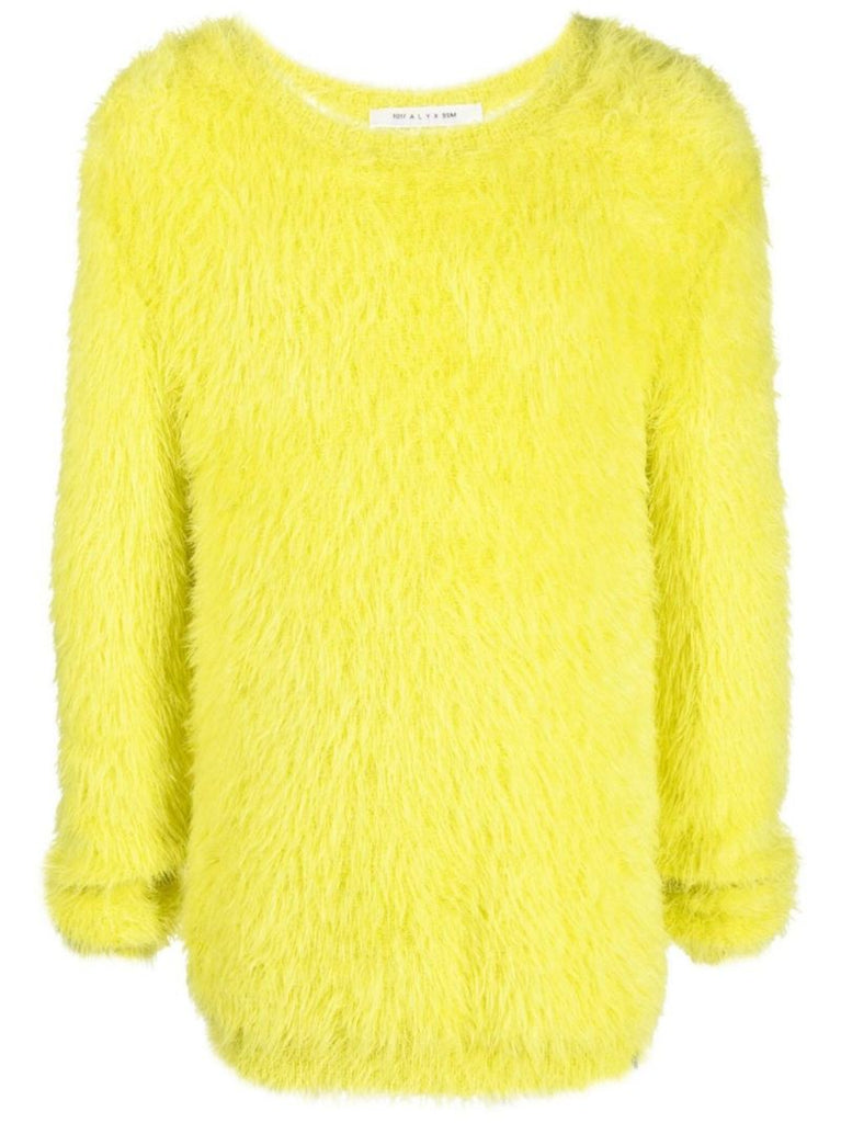 Yellow Textured Sweater