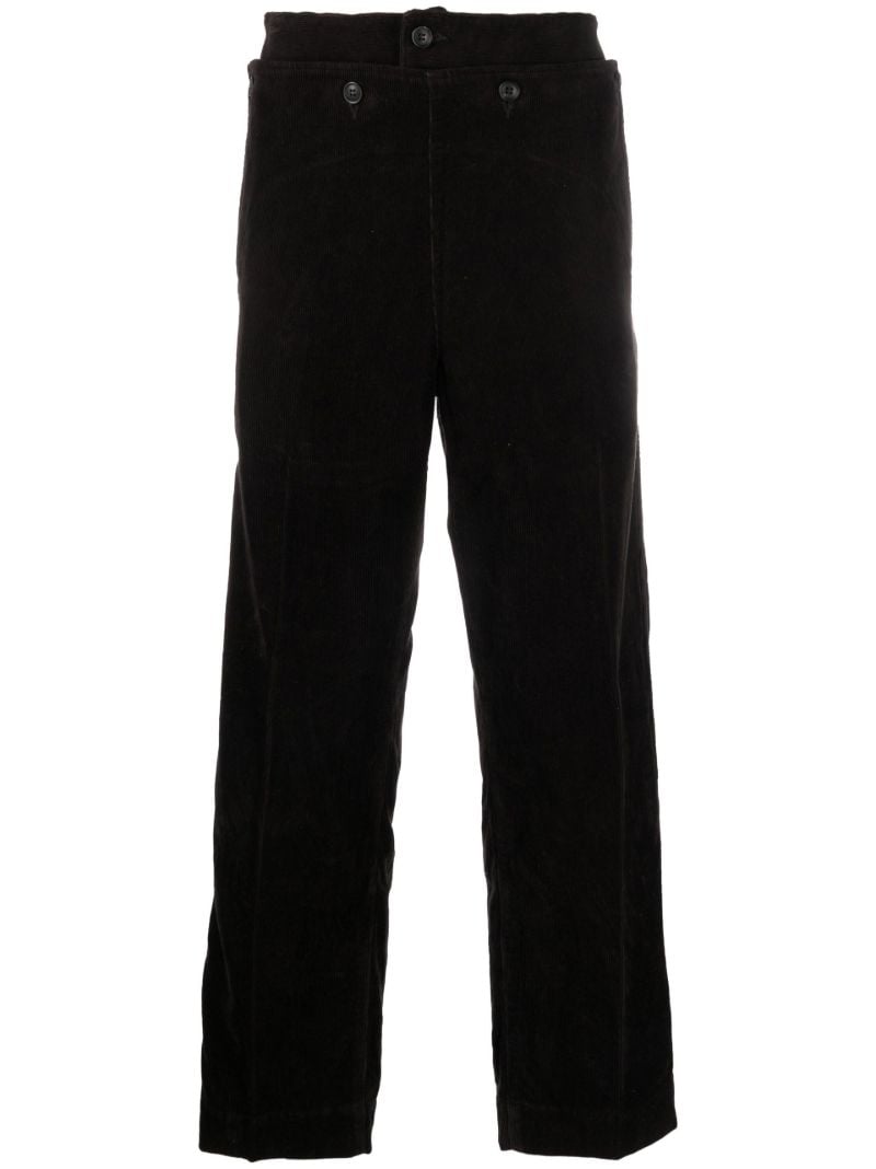 Black Hollman Corduroy Trousers