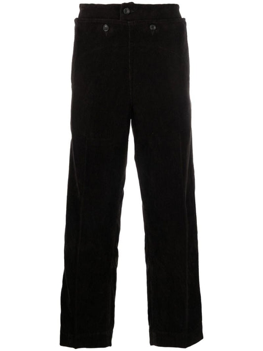 Black Hollman Corduroy Trousers