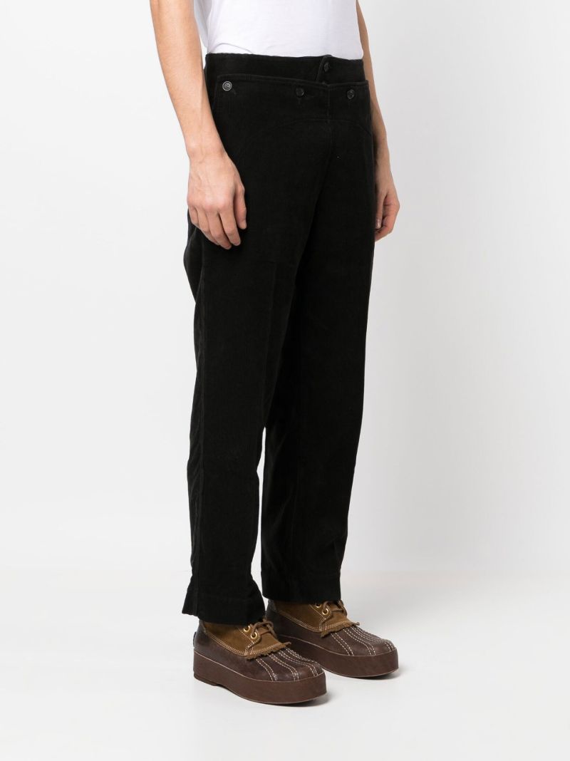 Black Hollman Corduroy Trousers