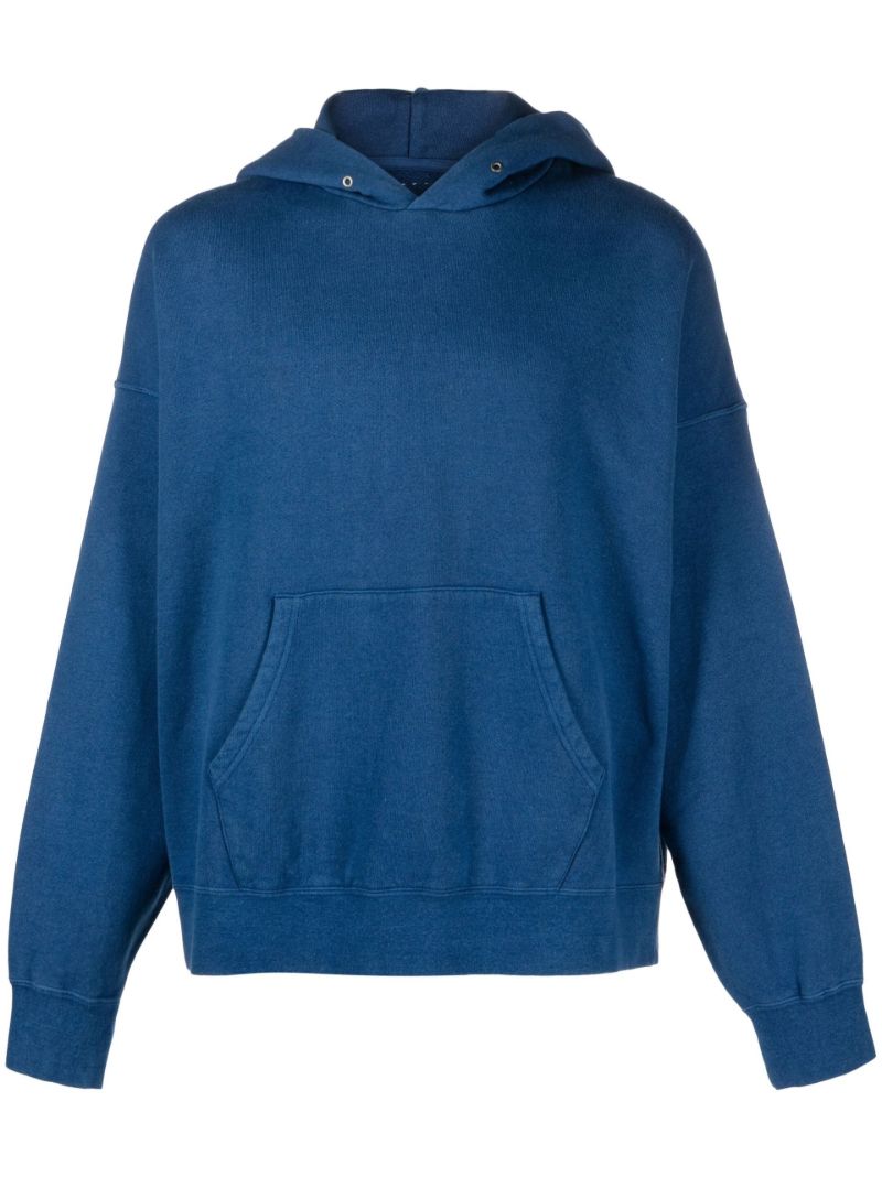 Blue Amplus Cotton Hoodie