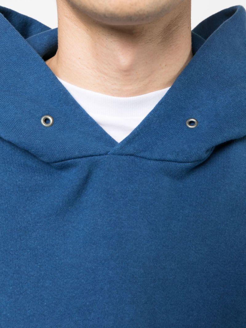 Blue Amplus Cotton Hoodie
