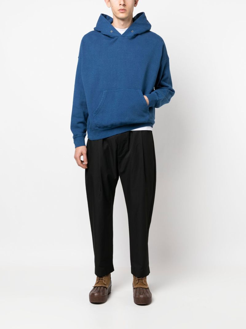 Blue Amplus Cotton Hoodie