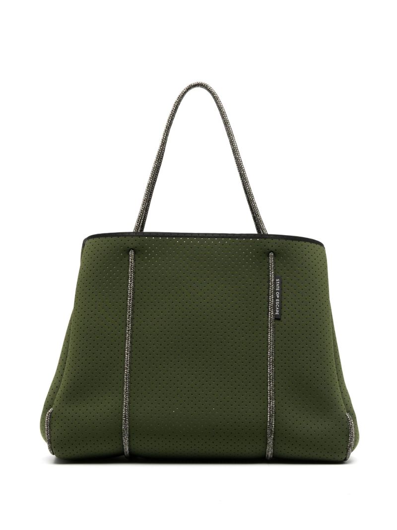 Green Escape Neoprene Tote Bag