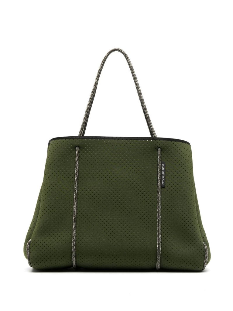 Green Escape Neoprene Tote Bag