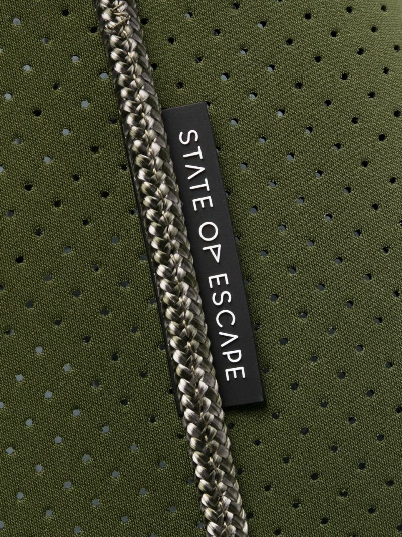 Green Escape Neoprene Tote Bag