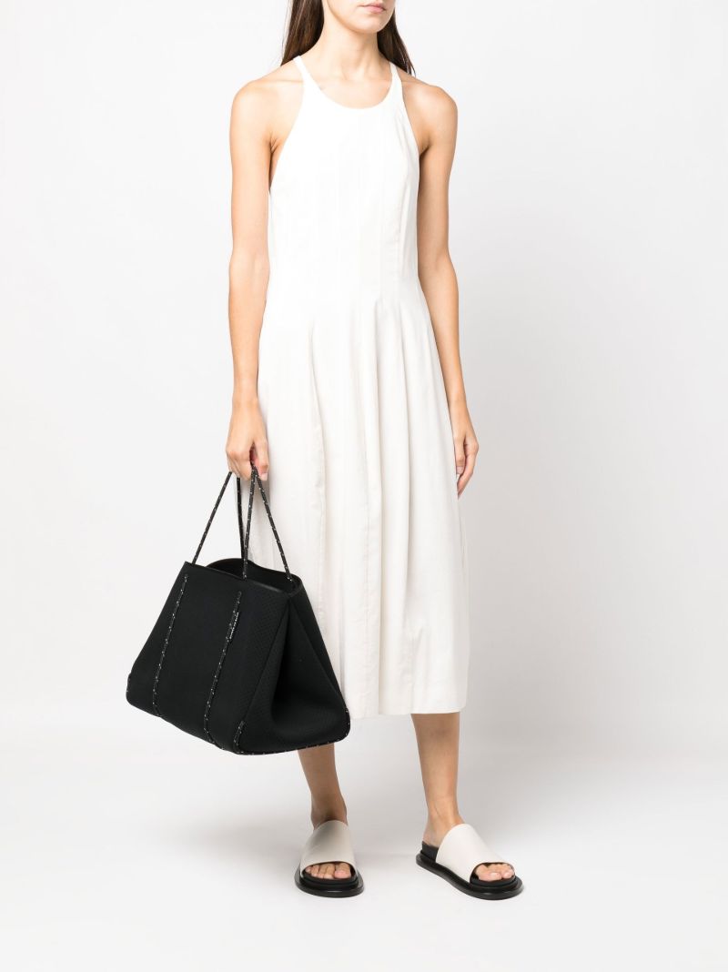Black Escape Neoprene Tote Bag