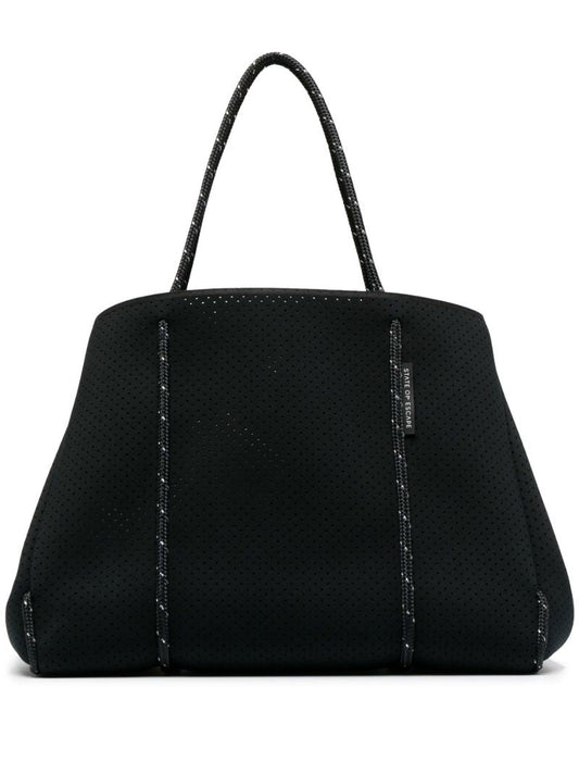 Black Escape Neoprene Tote Bag