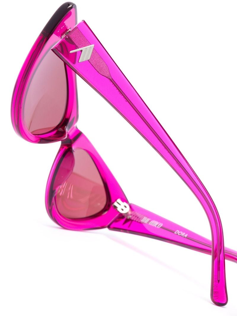 X the Attico Pink Cat Eye Sunglasses