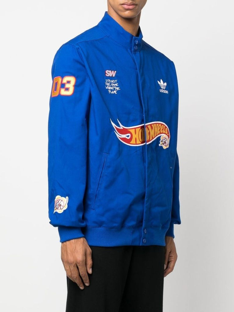 X Sean Wotherspoon X Hot Wheels Blue Race Jacket