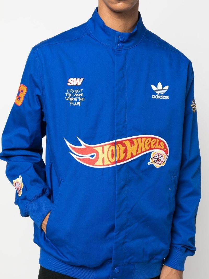 X Sean Wotherspoon X Hot Wheels Blue Race Jacket