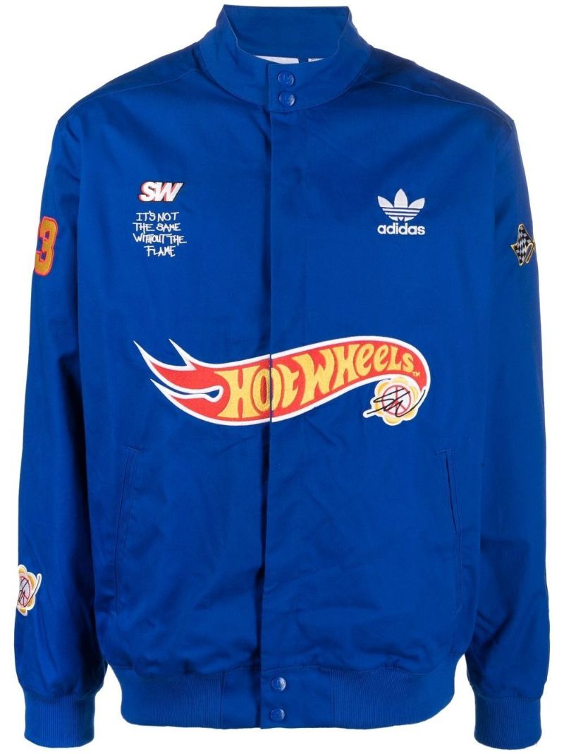 X Sean Wotherspoon X Hot Wheels Blue Race Jacket