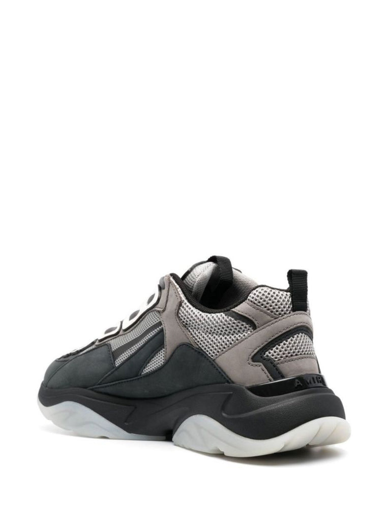 Black Bone Runner Low-top Sneakers