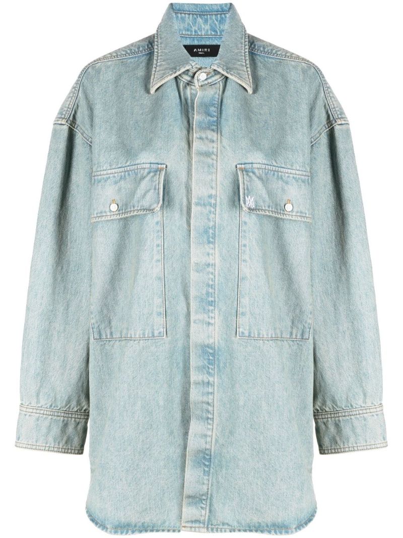 Blue Workwear Denim Shirt