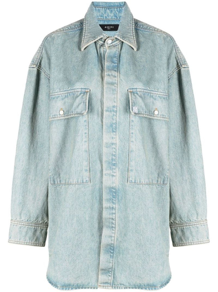 Blue Workwear Denim Shirt