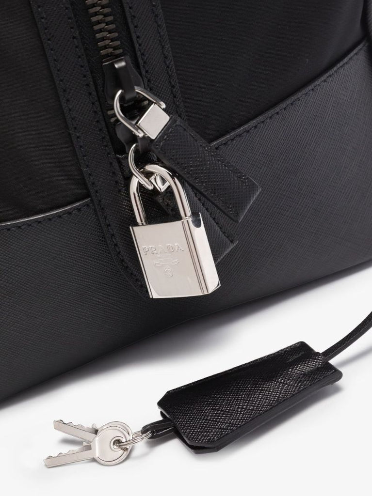 Black Re-nylon Holdall Bag