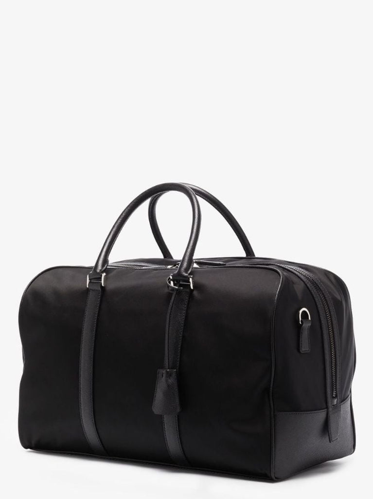 Black Re-nylon Holdall Bag